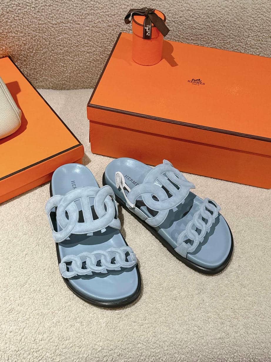 Hermes Slippers 2-10